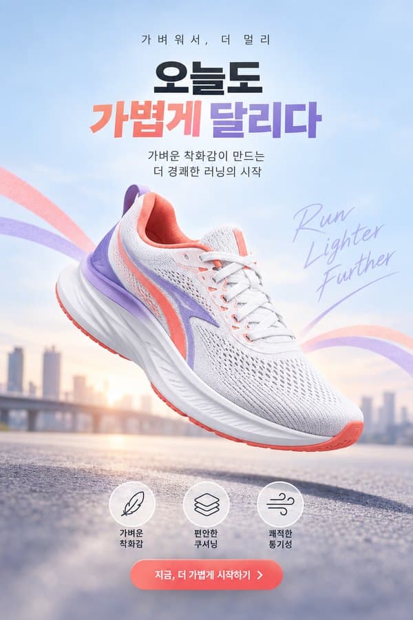 스포츠 · 초경량 러닝화